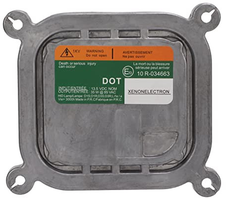 Ldafava D1S D3S Ballast Xenon Headlamp Ballast Short Circuit Protection Remplacement de Challenger 2006 2008 Chevy 2005 2011 Escalade 2003 2006 Mks 2009 2014 Compatibilité élevée en