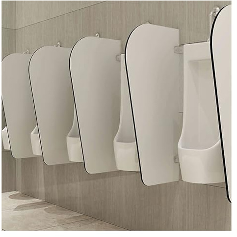 WLCNYL Mampara para urinario, Deflector para urinario, mampara para Inodoro, mampara para urinario de Pared, Ideal para escuelas, centros comerciales y Lugares públicos (90 x 40 cm, 1 Unidad)