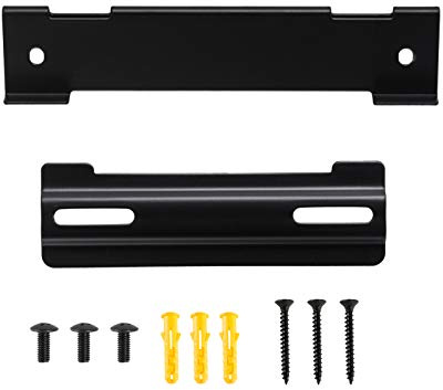 tiebutie WB-120 Wall Mount Kit for Bose Solo 5 Soundbar Wall Mount-Sound bar Mount Under TV for Bose CineMate 120 SoundTouch 120 Solo Soundbar Series II with Mounting Hardware Screw and Wall Anchors