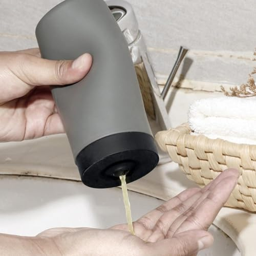 Nikou Spülmittelspender, Nachfüllbarer Squeeze Seifenspender Lotion Flasche aus Silikon, Flüssigkeitsspender Shampoo Duschgel Flasche Seifenspender Bottle für Küche Badezimmer