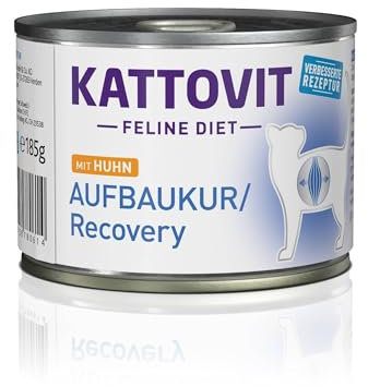 Kattovit Feline Diet Aufbaukur/Recovery Huhn 12x185g