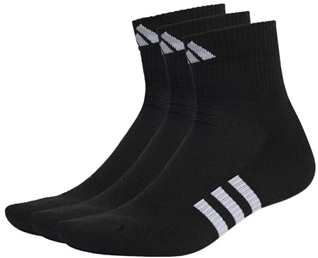 adidas Unisex Performance Cushioned Mid-cut Socks 3 Pairs Socken