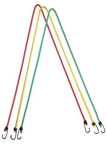 Housoutil Zeltbefestigungsgurte Elastische Gepäckseile 8 Mm Robuste Und Tragbare Zeltseile