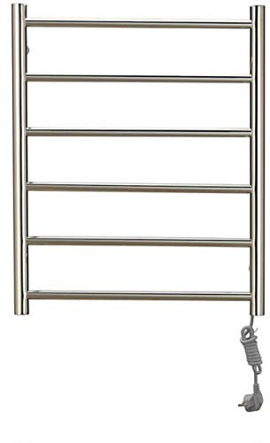 Scaldasalviette da parete per bagno, scaldasalviette elettrico, scaldasalviette moderno, scaldasalviette riscaldato, radiatore da bagno, riscaldamento a temperatura costante, design a tubo tondo