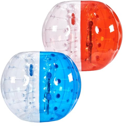 VEVOR Palline gonfiabili per paraurti, 2 confezioni; palla da calcio umana per adulti, dimensioni corporee, 0,9 m, 1,2 m, 1,5 m, per adulti e adolescenti