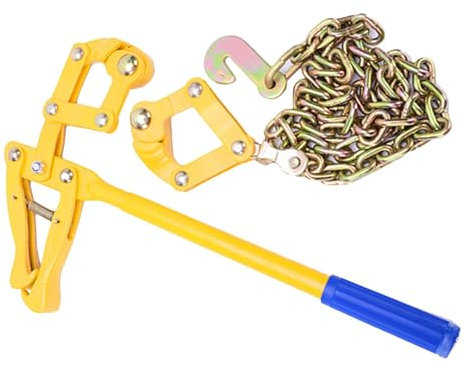 Chain Strainer Fence | Wire Tensioner Tool Chain Link Fence Puller | Fence Stretcher Heavy Duty Compact Barbed Wire Tightener for Cattle Barn, Fencing Plain, Farm Fence