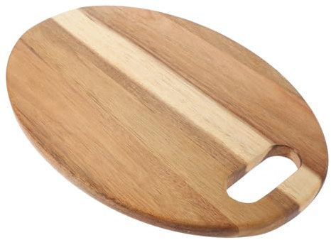 Cabilock Tabla de Cortar de Madera Hecha a Mano Tablas de Charcutería Personales Tabla de Queso Pequeña Camping al Aire Robusta Y Elegante