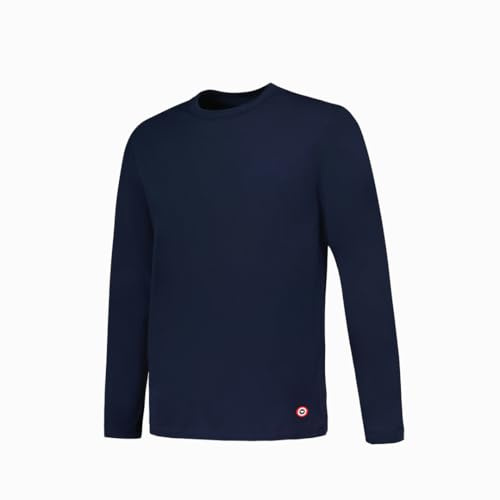 Le Slip Français - T-Shirt Manches Longues en Coton - Superbe Marine Lsf