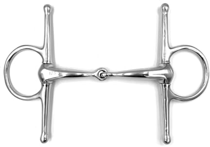 ES0087 ErgoBit Knebeltrense Einfach Gebrochen Edelstahl 21mm, 12.5 cm | Equine Smile Schenkeltrense Anatomisch Maulfreundlich Ergonomisch Gebiss Pferd Pony Maulschonend Ausbildungsgebiss Dick