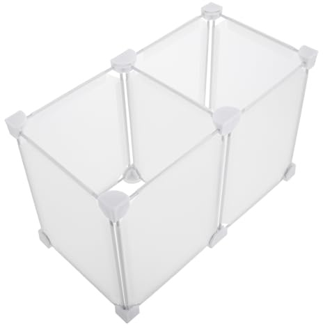 Alipis Divisores de Estantes de Plástico Blanco para Congelador Inferior Diseño Multifuncional para Organización y Separación en Almacenamiento de Cocina