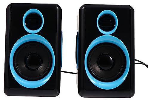 SHINEOFI 2 Piezas Mini Altavoz para Computadora y Portátil Altavoz Hogar y Oficina Diseño Creativo para Pc