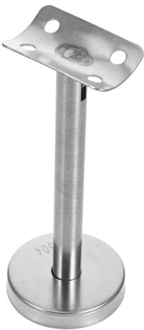 SEWACC Soporte de Pasamanos Inoxidable Montaje Pared Soporte Recto para Barandillas de Escaleras Interiores Instalación Rápida y Diseño Elegante y Duradero