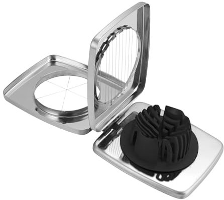 ETUCYNG Tagliauova In Acciaio Inossidabile - Tagliafrutta Antiscivolo - Tagliafunghi In Acciaio Inossidabile Per Kiwi, Fragole E Frutta Morbida