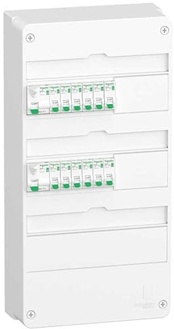 Tableau pré-équipé - Logement type T3/T4-3 rangées - 13 modules - XE - Resi9 - R9HPNFC15134P - Schneider