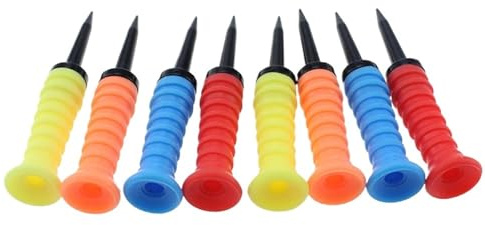 IRGVJIFR Golf Tees 5 Stück elastische Golf-Tees 83,0 mm Übungs-Silikon-Tee-Zubehör Für den Sport