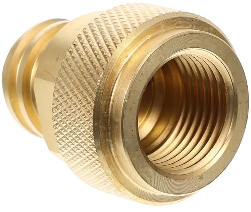 NESTINGHO Co2 Gas Bottle Adapter Compatible with Sodastream Tr21-4 to 1/2 Thread Soda Machine Connector for Sparkling Water Supply and Soda Water Making