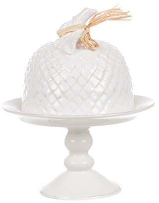Blanc Mariclo - Soporte para tartas de cerámica blanca