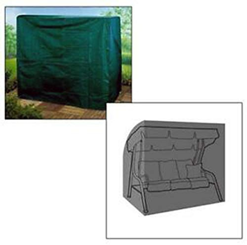 Faboer Heavy Duty 2 Seater Swinging Garden Hammock Cover Swing Patio Green