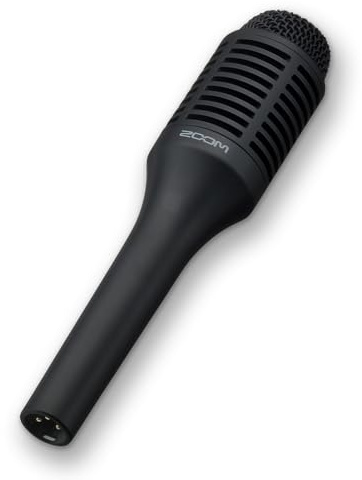 Zoom SGV-6 Shotgun-Gesangsmikrofon – Richtmikrofon zur Isolierung der Stimme auf der Bühne und im Studio, XLR-Anschluss, schwarz