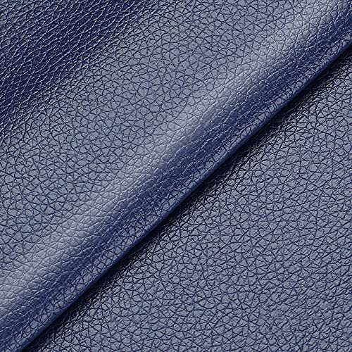 Leder Patch Kit Selbstklebende Lederflicken Dunkelblau 100X138CM Aufkleber Patch Repair Lederreparatur Set Leder, Vinyl & Kunstleder Reparieren Kit Für Autositze