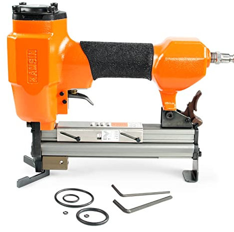 KAMSIN V1015 Pneumatic V Nailer 5/16-Inch to 5/8-Inch Length V Nails Gun Power Picture Frame Joiner Picture Frame Joiner Gun Framing Nailer (V1015 V Nailer)