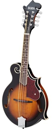 Adam Black MA-04 F-Style Scroll Mandolin with Gigbag - Vintage Sunburst