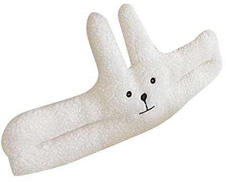 Tür Klemmschutz, Lamm Kaschmir PP Baumwoll Türknallstopper Anti Klemm Tür Klemmschutz, Verhindert Finger Klemmverletzungen, Zuschlagende Tür (Kleiner Hase)