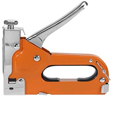 WAOCEO Grapadora Grapadora 3 en 1, Pistola de Clavos, Pistola clavadora, Herramienta for Arreglar Muebles, Grapadora de Marco de Madera, Herramienta Manual de Acero Inoxidable para el hogar, Oficina