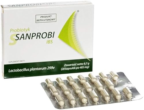 Sanprobi IBS, Capsules Results in a Reduction of Abdominal Pain, Bloating, and Normalization of Bowel Movements x 20 Tablets