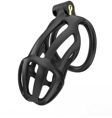 Rimba P-Cage PC02 Peniskäfig, Black, Ø3,9 x 9,5 cm