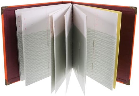 VILLCASE Kinokarten-aufbewahrungsalbum Aus Hochwertigem Material Ticketbuch Zum Sammeln Von Konzertkarten Und Kinokarten Dekoratives Loseblattalbum Zur Aufbewahrung Von Quittungen Und Rechn