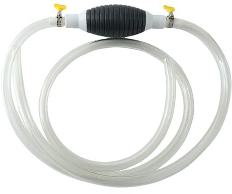 Multifunction Liquid Sucker, 2024 Newest Siphon Pump Kit, Portable Fuel Pump Hand Pump, Hand Water Pump for Gasoline, Water, Oil and Fish Tank (1.5M)