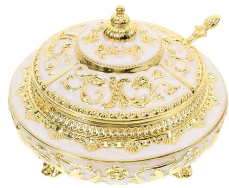 Amosfun Pratico Contenitore per Spezie Design Retrò per Contenitori per Spezie da Cucina Barattolo per Sale Articoli per La Casa