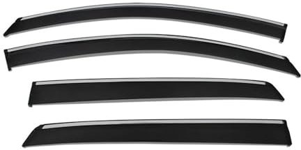 JUNOOS Autofenster-Windabweiser Sonnenschutz Fensterblende Für VW Für T&Ouran 2004-2009 2010 2011 2012 2013 2014 2015 Autozubehör