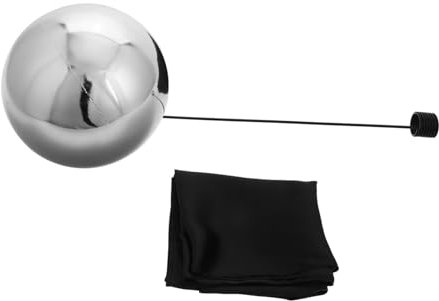 MUSISALY Suspended Sphere Illusion Ball Reflective Floating Hoverorbs for Stage Performance Halloween Party Trick Toy Lightweight and Easy to Carry Eye-catching Design