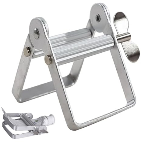 Zahnpasta Quetscher, Tubenquetscher Für Alle Tube, Metall Tubenausdrücker Squeezer, Rollende Zahnpastatubenpresse, Tubenausdrücker Und Spender Für Badezimmer