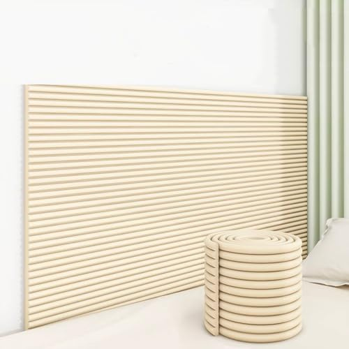 Paneles de pared acolchados para niños, tapizados autoadhesivos, anticolisión, cojín de pared para dormitorio y sala de juegos