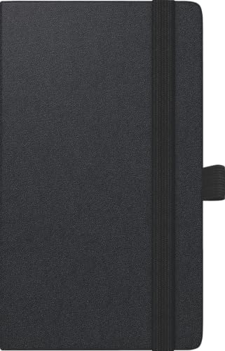 BRUNNEN 1075666907 Taschenkalender Kompagnon Mod. 756 66 2027 A6, Kunststoff, schwarz