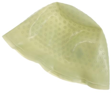 MAGICLULU Cappello per Tintura Chioma in Silicone Riutilizzabile con Fori e Gancio, Cuffia per Meches Uomo Donna, Strumento Professionale per Colpi di Sole e Colorazione Fai-da-te