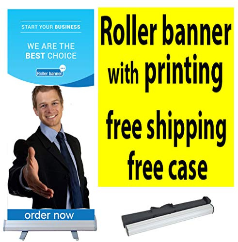 85 x 200 cm Roller Banner drucken Pull Up Stand Kostenloser 24 Hr Kurier Versand