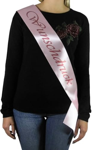 A4W Schärpe Hochzeit, Satinband, Wunschdruck, Schriftfarbe, Geburtstag, Schärpe Junggesellenabschied, JGA Accessoires, Schärpe für Frauen, Hen Party, Schärpe für Damen, Abschlussball, Veranstaltung.