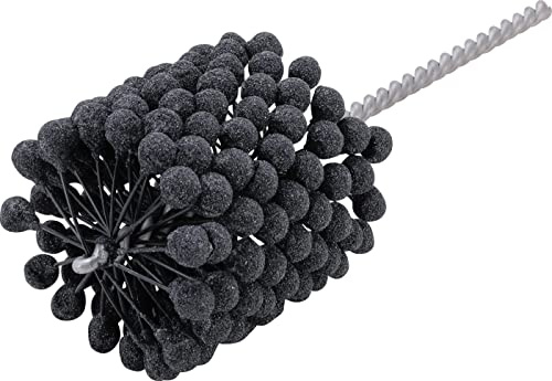BGS 1261 | Levigatore cilindro freni | flessibile | grana 120 | 75 - 77 mm | carburo di silicio (SiC). Numero di giri max. 300 giri/min. Diametro dell'albero: 7,8 mm. Per trapani manuali e macchine da