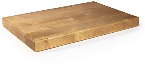 Solid Birch Chopping Board 46.6 x 30.9 x 4.9 cm – Large Wooden Cutting Board for Bread, Cheese & Meat – Butchers Block, Chopping Block, Knife-Friendly Worktop Board | M&W