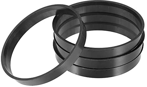 X AUTOHAUX 4pcs Bague de Centrage Jante 71.5mm à 67.1mm Universel Voiture Moyeu Centrique Anneaux