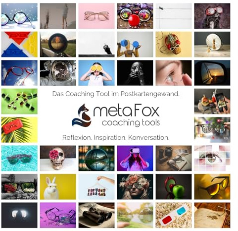 metaFox - Points of View-Set - 52 carte di coaching per cambiare prospettiva e sviluppo personale - Cartoline come impulso per coaching, workshop e terapia per adulti