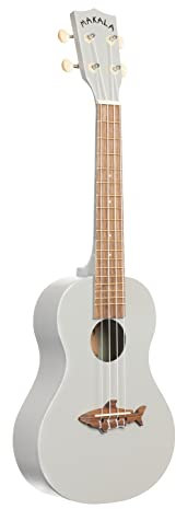 Kala - MK-CS/GRY - Shark Konzert-Ukulele - Shark Fin Gray - c/Tasche