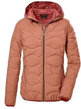 G.I.G.A. DX Funktionell jacka för kvinnor i dunlook med huva/utomhusjacka GW 21 WMN QLTD JCKT, persika, 40, 39845-000
