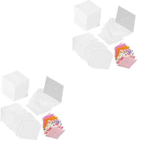 STOBOK 600stücke Papier-patchwork Vorlagen Für Quilt Und Nähprojekte Einfach Zu Handhabende Schablonen Für Anfänger Vielseitige Paper Piecing Formen Für -kreativität
