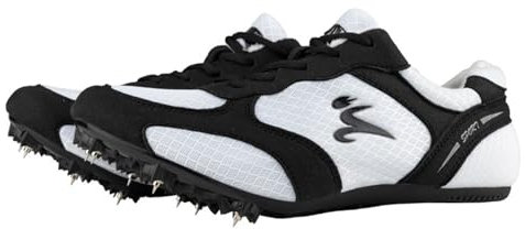 Kraftpaid Zapatillas para Correr con Clavos Atletismo,Zapatos con Clavos para Atletismo,Atletismo con Clavos Zapatillas,Ajuste DináMico,Soporte Estable,Adecuado para Hombres,Adolescentes