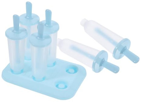 Moules à Glace 6 Pièces en Plastique Bleu, Création DIY